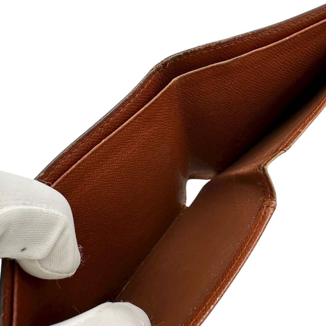 【美品】ルイヴィトン モノグラム 二つ折り財布 ポルトフォイユ・ミュルティプル