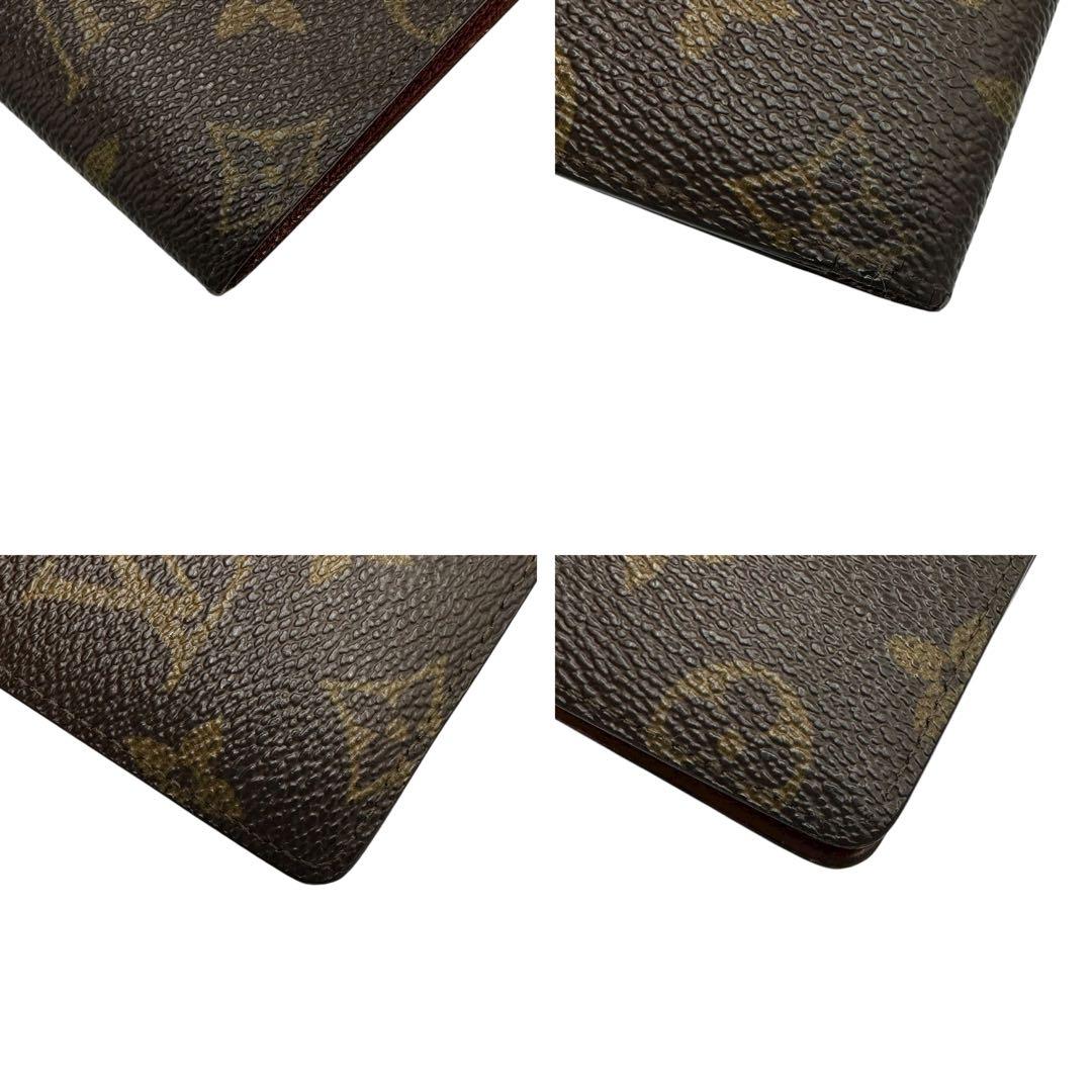 【美品】ルイヴィトン モノグラム 二つ折り財布 ポルトフォイユ・ミュルティプル