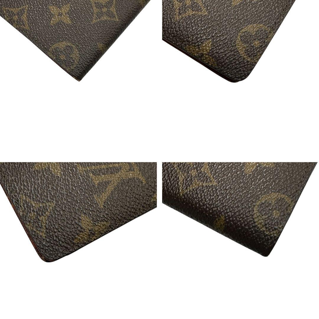 【美品】ルイヴィトン モノグラム 二つ折り財布 ポルトフォイユ・ミュルティプル