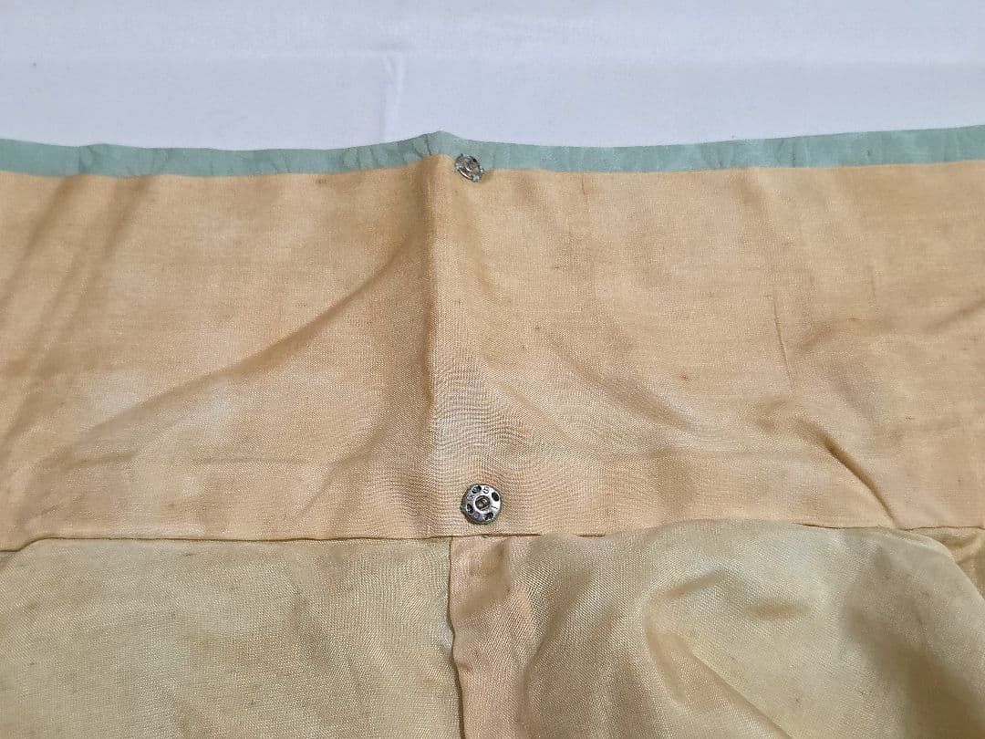 A◆着物くつろぎ セミアンティーク 薔薇 金彩 金駒刺繍 水色 袷 訪問着 着物