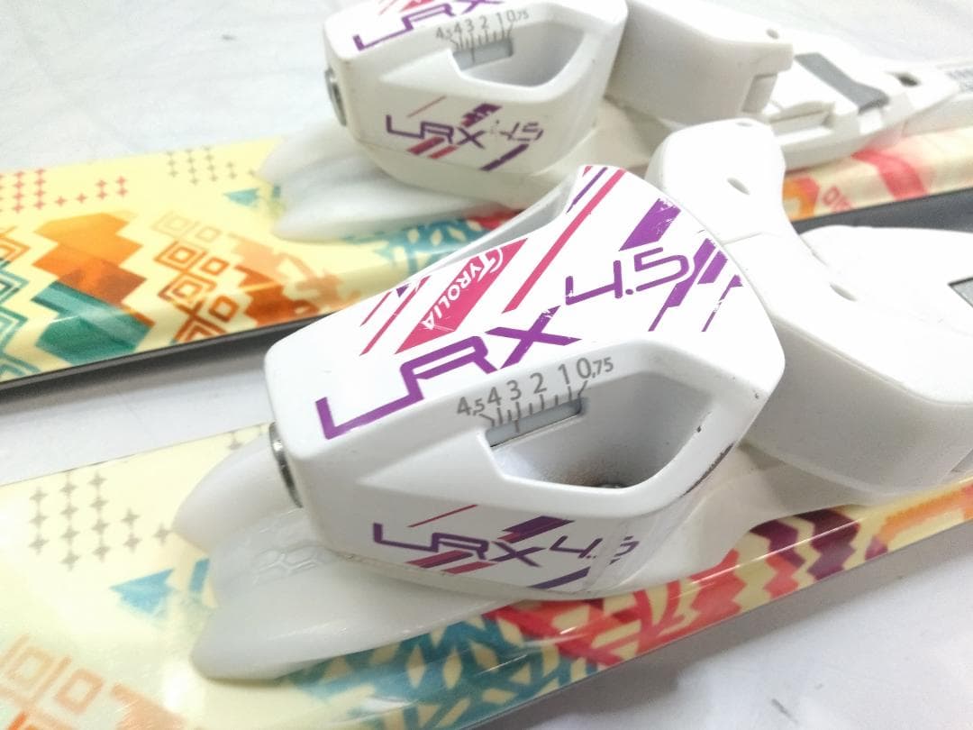 女の子/レディース ジュニアスキー4点セット ハート140cm ブーツ24cm◇