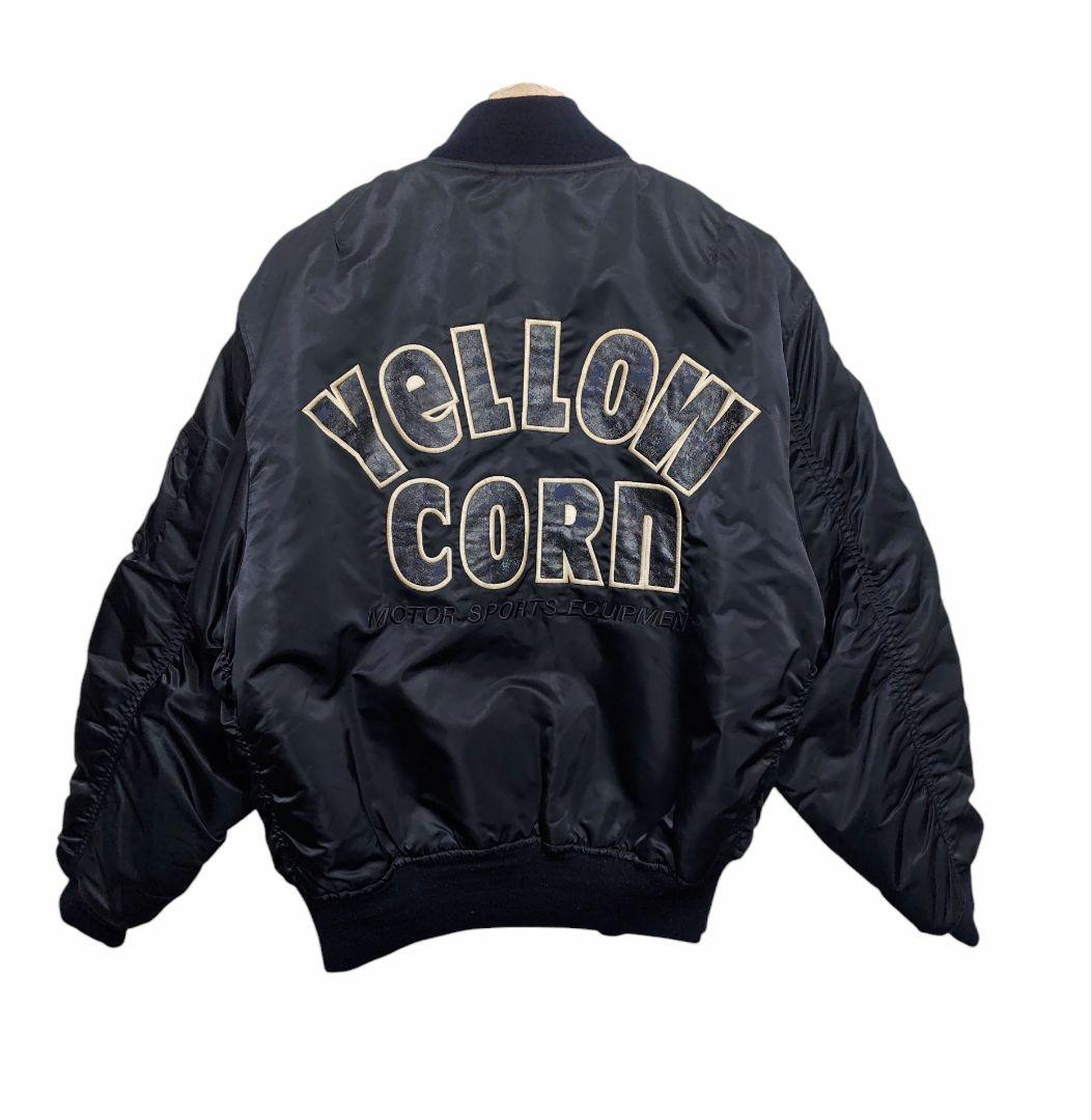 90s YELLOW CORN brp MA-1 リバーシブル