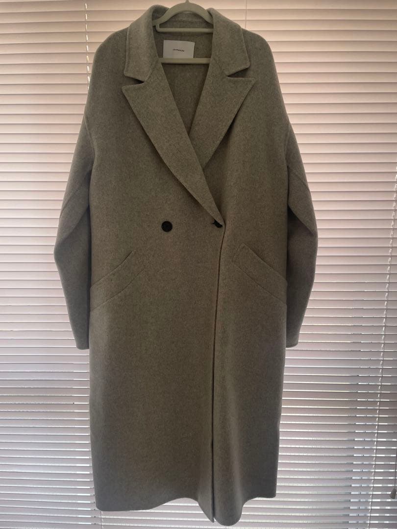 美品FRAMeWORK SUPER160s ダブルブレストコート　スーパー160