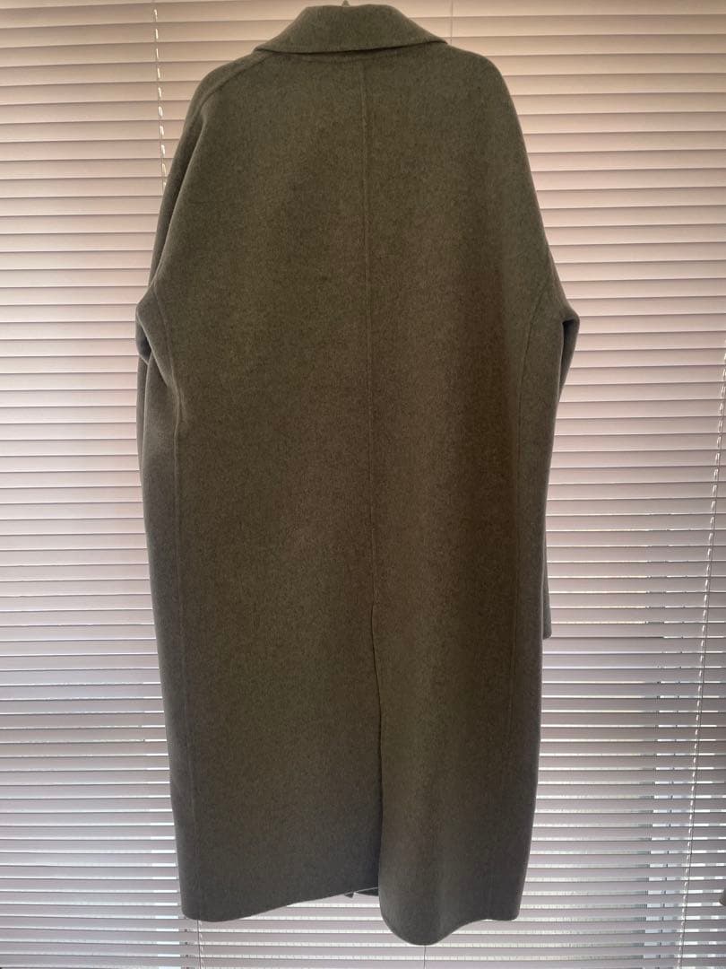 美品FRAMeWORK SUPER160s ダブルブレストコート　スーパー160