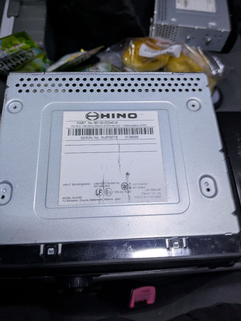 defさん専用日野新車外し純正デッキセット