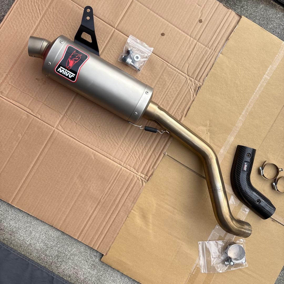 美品中古　XL750 トランザルプ　 mivv DAKAR スリップオンマフラー