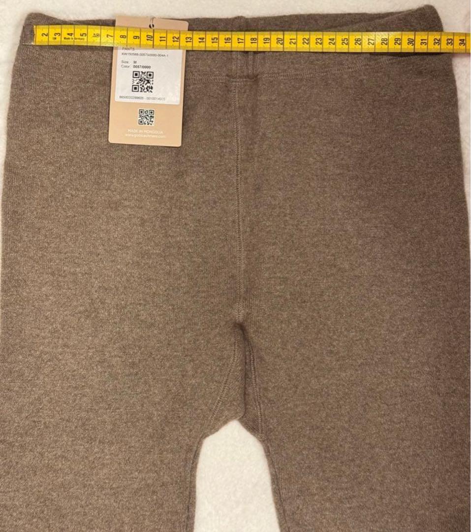 カシミヤレギンス　モンゴル産 Mサイズ