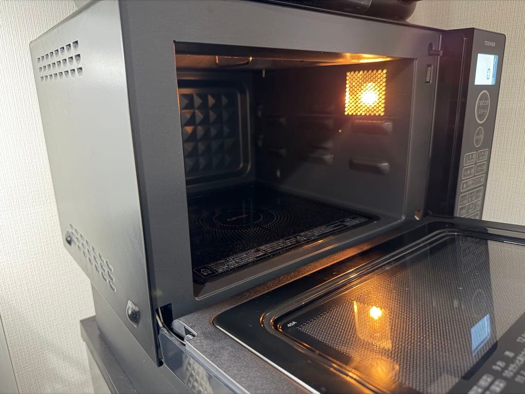 東芝　TOSHIBA　オーブンレンジ 18L ブラック　ER-40A(K)