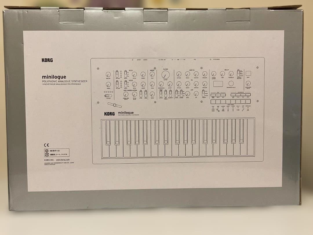 【値下げ】KORG minilogue アナログシンセサイザー