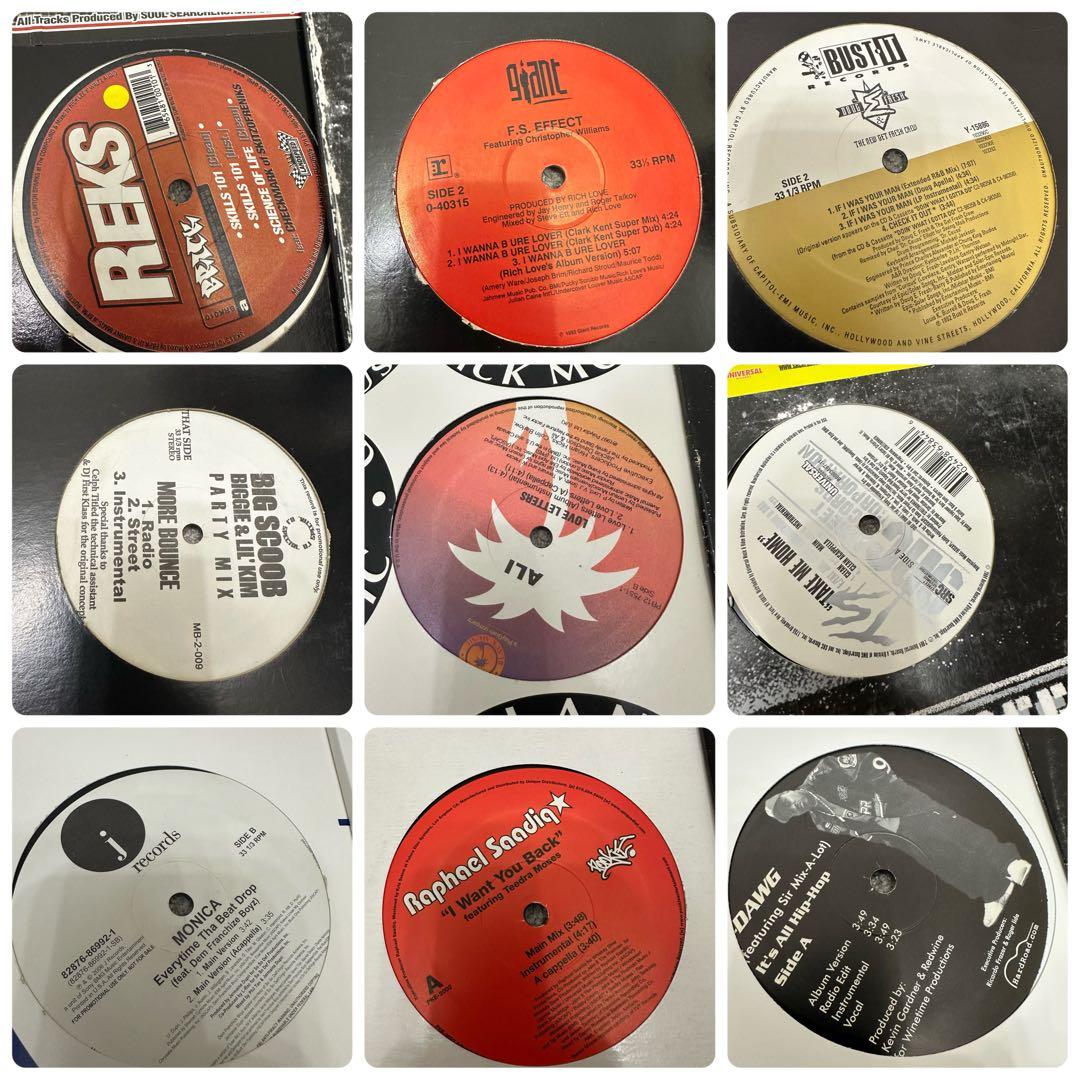 ヒップホップ　R&B レコード　まとめ売り　79枚？　RB