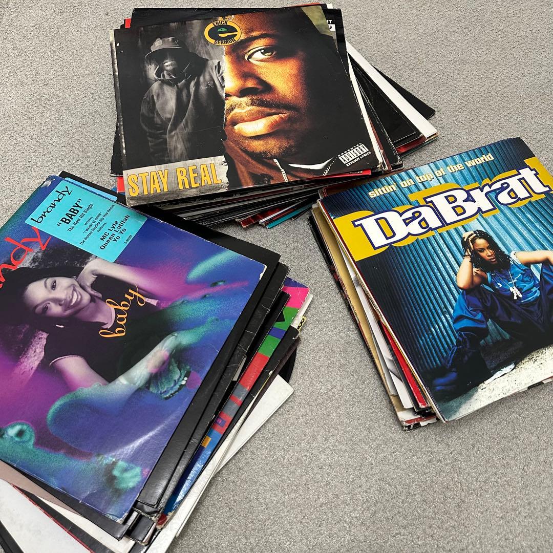ヒップホップ　R&B レコード　まとめ売り　79枚？　RB