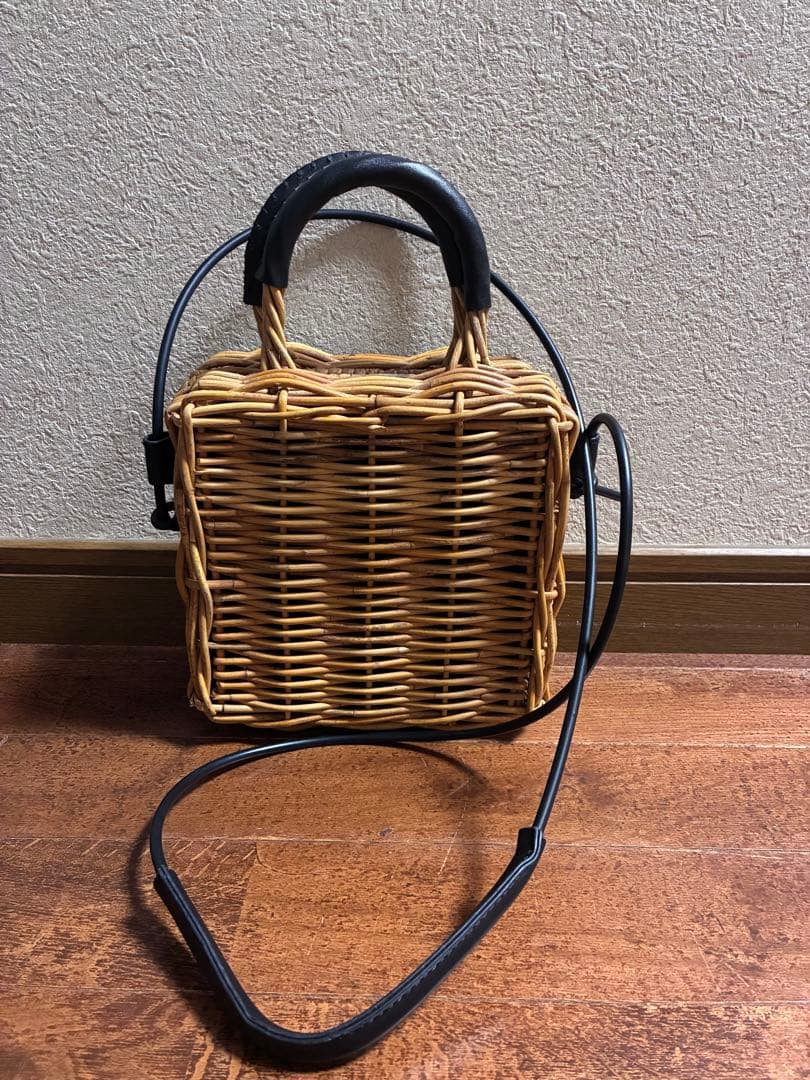 plein de bonnes choses かごバッグ 天然草木 アラログ