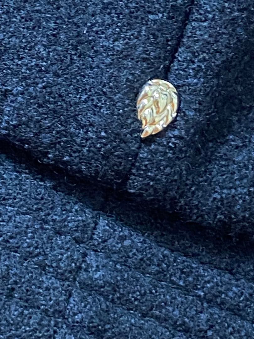 ヘレンカミンスキーHELEN KAMINSKI ブラックウールハット花飾り付き