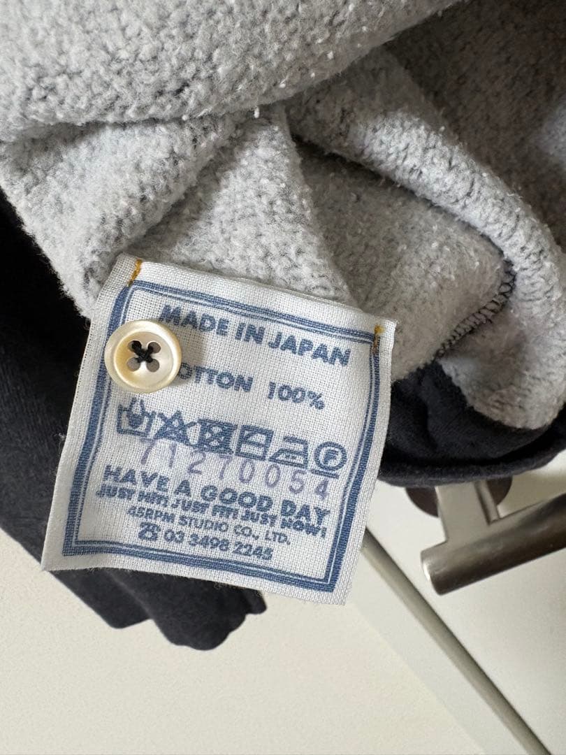 45R 裏毛deレース パフスウェット（トップ）