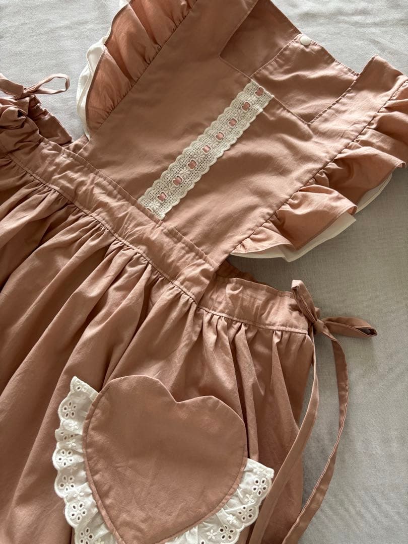 ゆうゆうさま　オーダーページ　エプロンドレス　ダブリエ