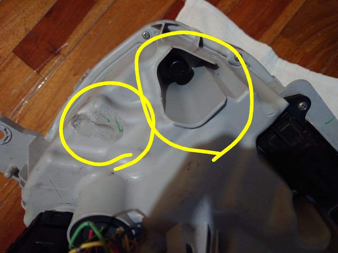 ダイハツ ミラココア 後期 LED ヘッドライトセット