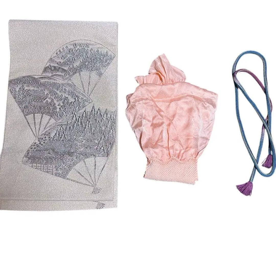 コ*)様 未使用　新品　美品　袷　正絹　色無地　絵羽色無地　フルセット　4点