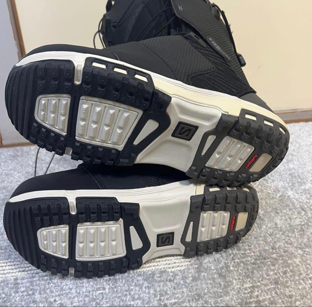 ☆美品☆Salomonスノーボードブーツ★ワイド☆サロモン★スノボ27.5