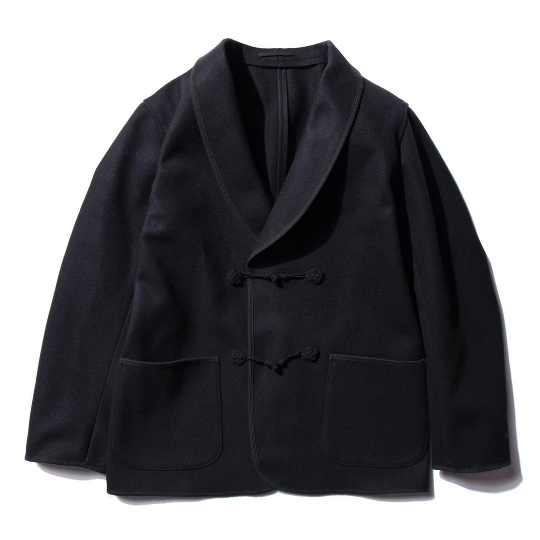 や*る様 COMOLI(コモリ) メルトンスモーキングジャケット　size2