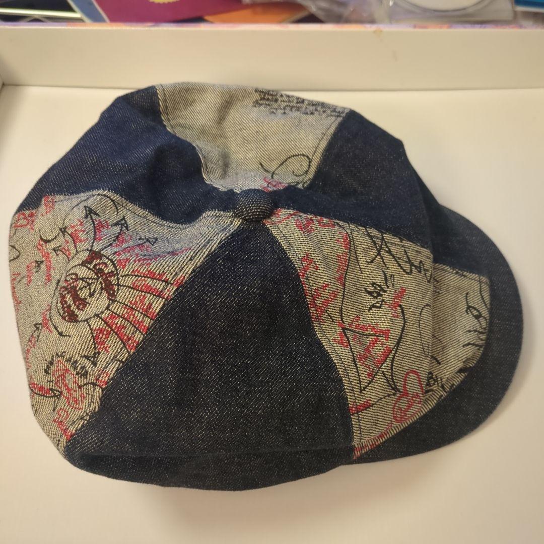 レア！ ヴィヴィアン・ウエストウッド デニム パッチワーク キャスケット