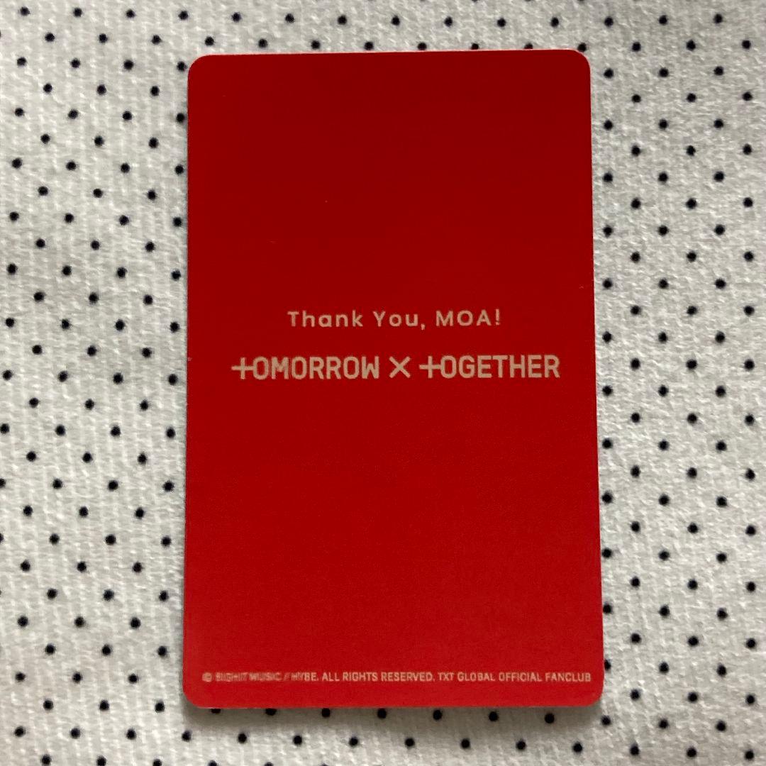 TXT MOAZONE 限定 ボムギュ FC特典 ファンミ ペンミ トレカ