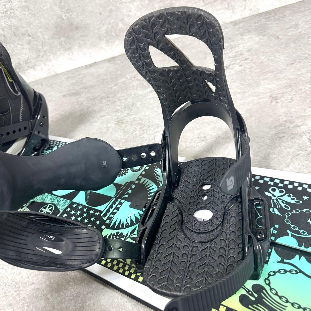 BURTON TALENT SCOUT 141cm FLUX スノボ 3点セット