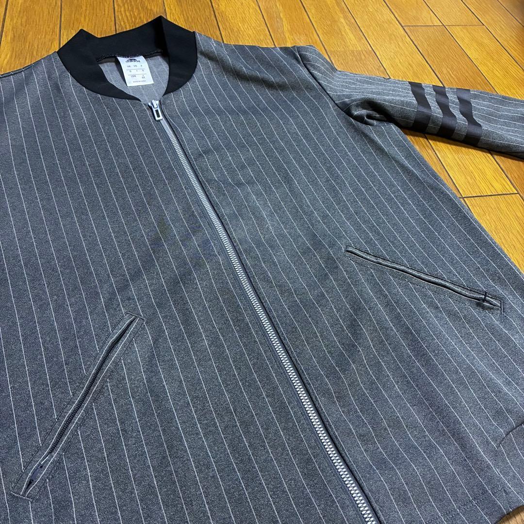 adidas climalite ストライプジャージ セットアップ