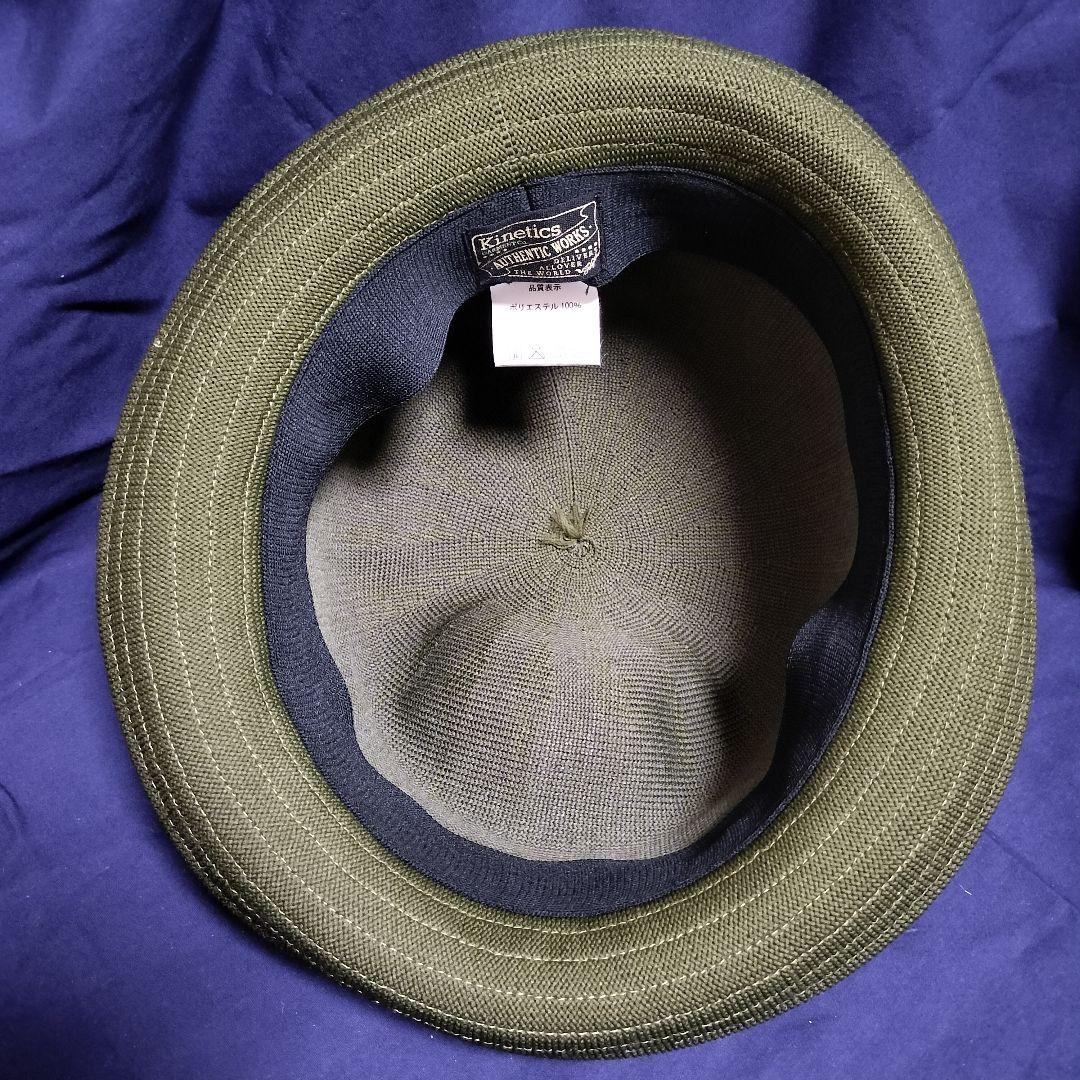 完全最終Kinetic authentic hat サマー ボーラーハット L