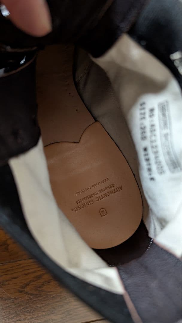 AUTHENTIC SHOE&CO オーセンティック シュー＆コー　レザーブーツ