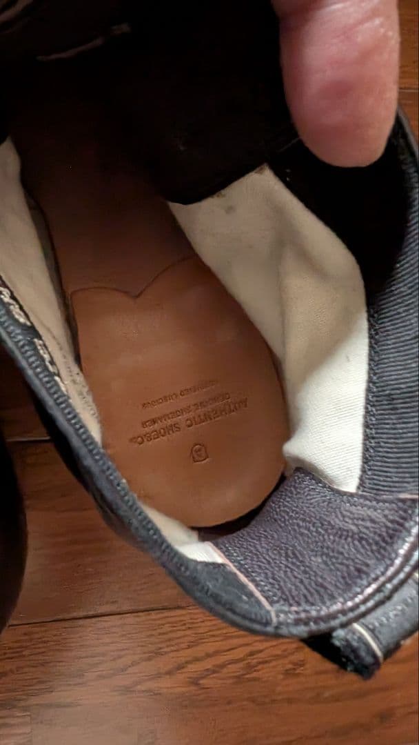 AUTHENTIC SHOE&CO オーセンティック シュー＆コー　レザーブーツ