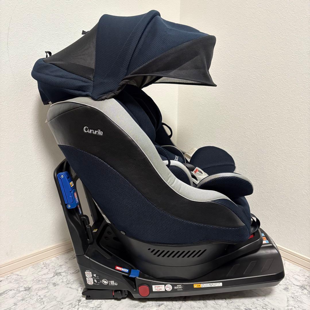 超美品✨丸洗い済み✨清潔✨アップリカ　クルリラ　シートベルト ISOFIX 両用