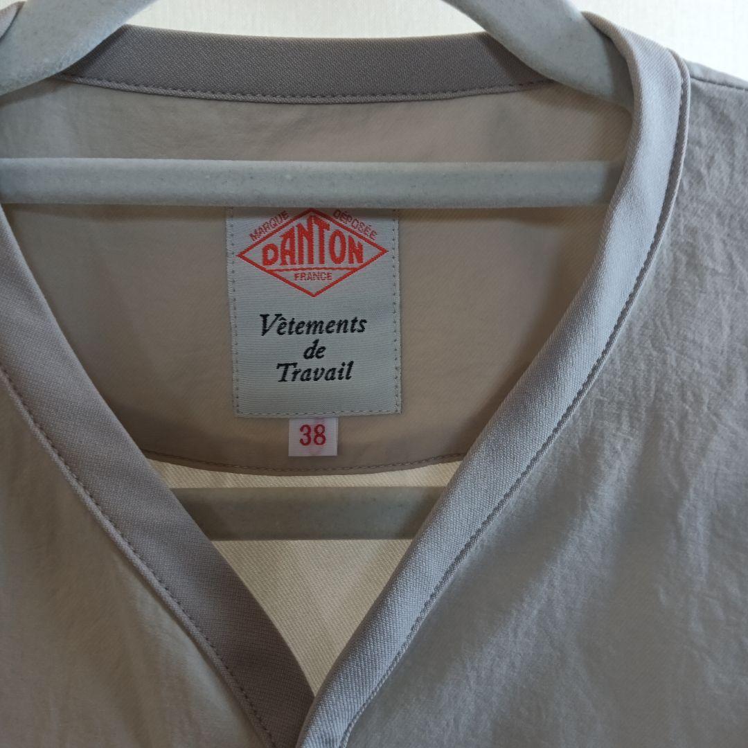 ももさん専用DANTON ノーカラージャケット ベージュ 38