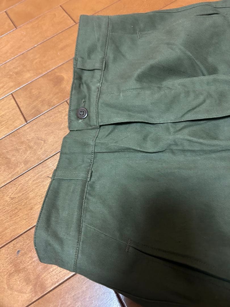 フレンチアーミーヘリンボーン　M-47後期　軍パン　ミリタリーフランス軍サバゲー