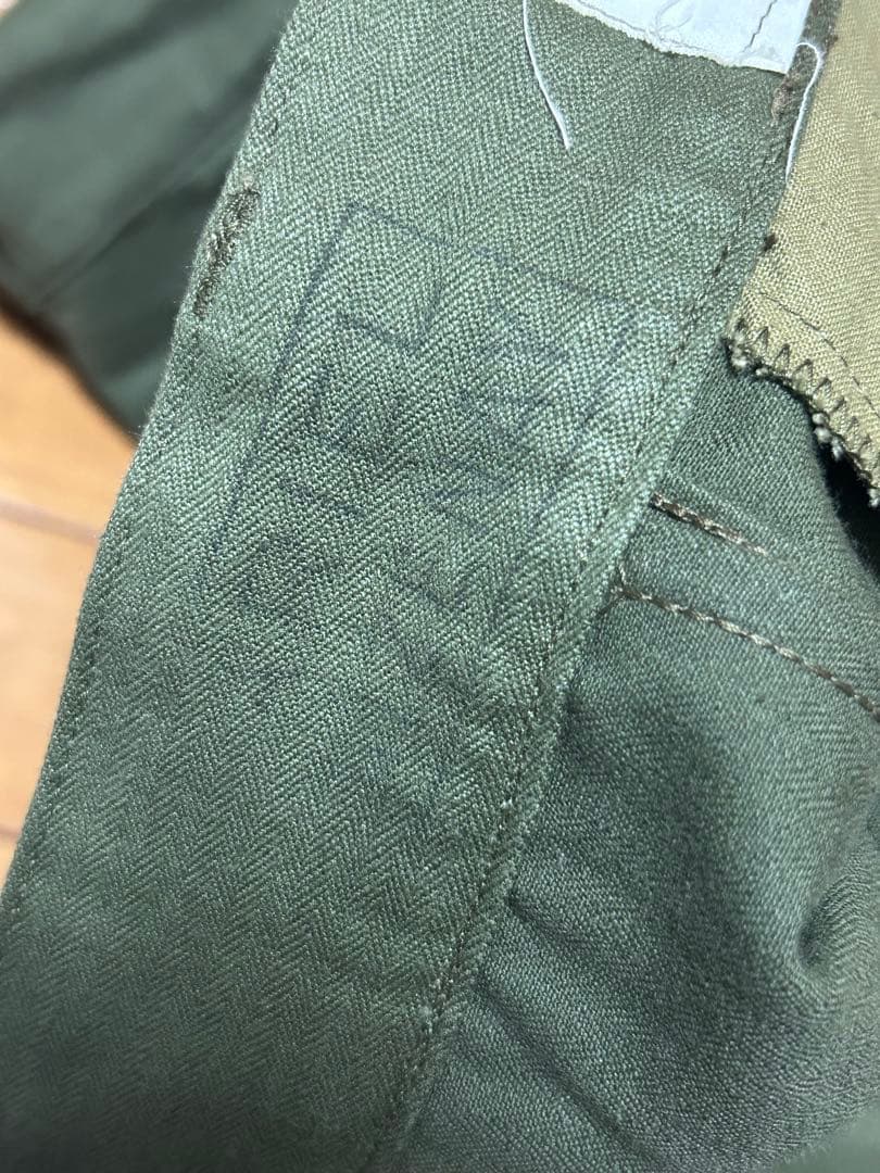 フレンチアーミーヘリンボーン　M-47後期　軍パン　ミリタリーフランス軍サバゲー