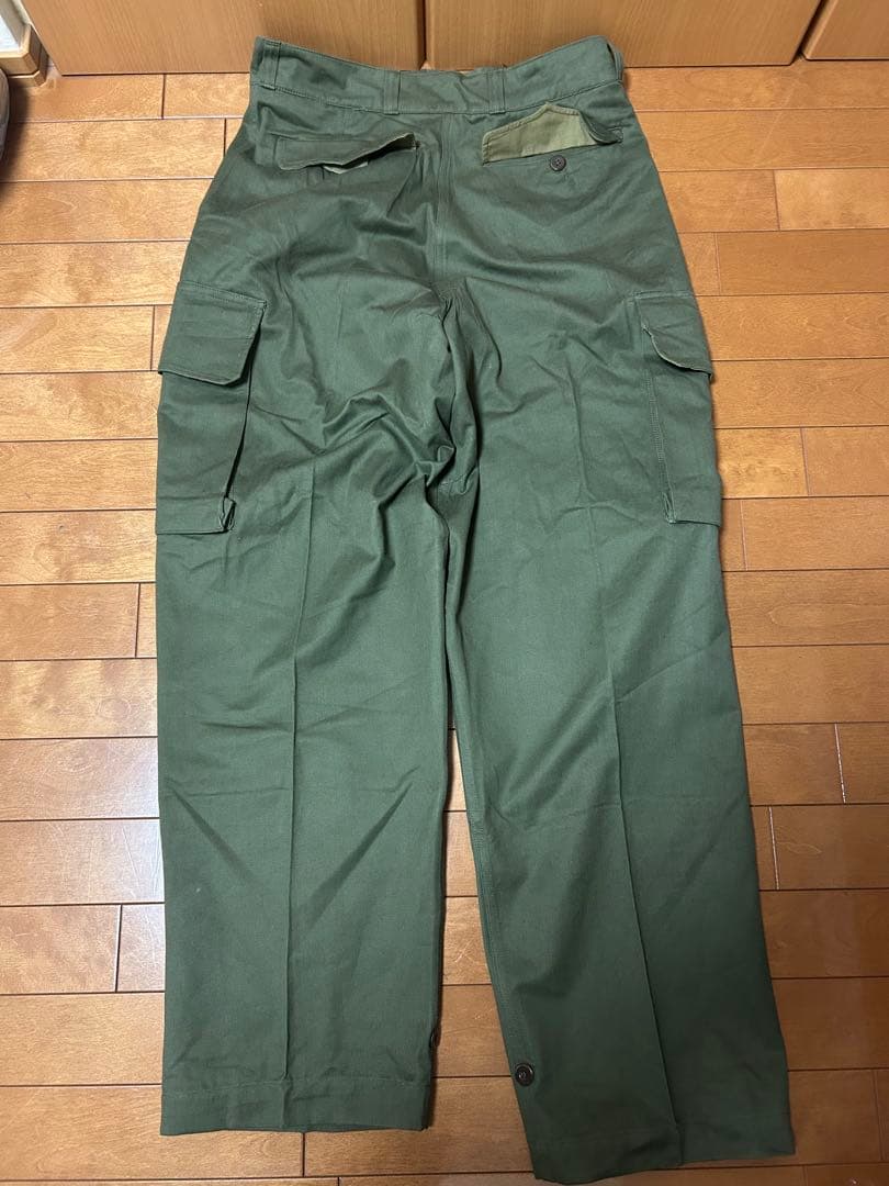 フレンチアーミーヘリンボーン　M-47後期　軍パン　ミリタリーフランス軍サバゲー