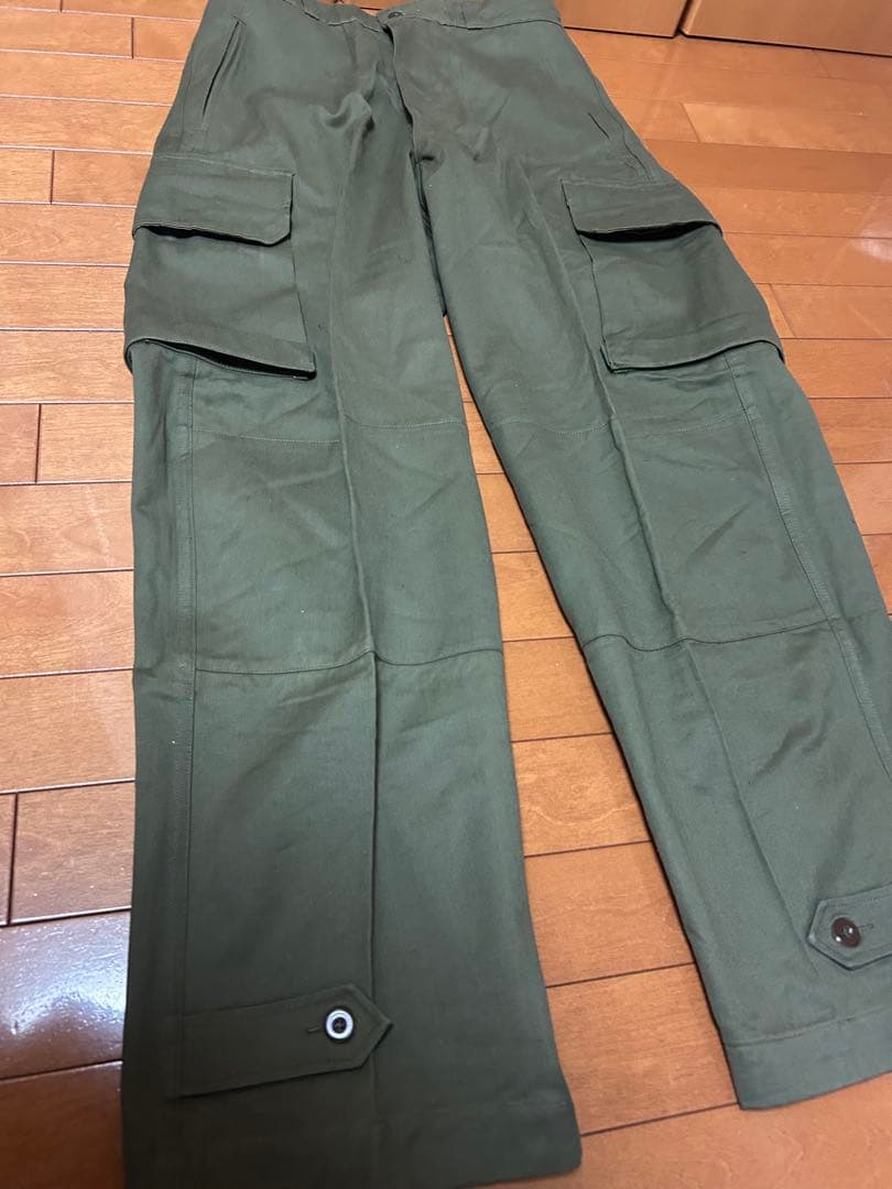 フレンチアーミーヘリンボーン　M-47後期　軍パン　ミリタリーフランス軍サバゲー