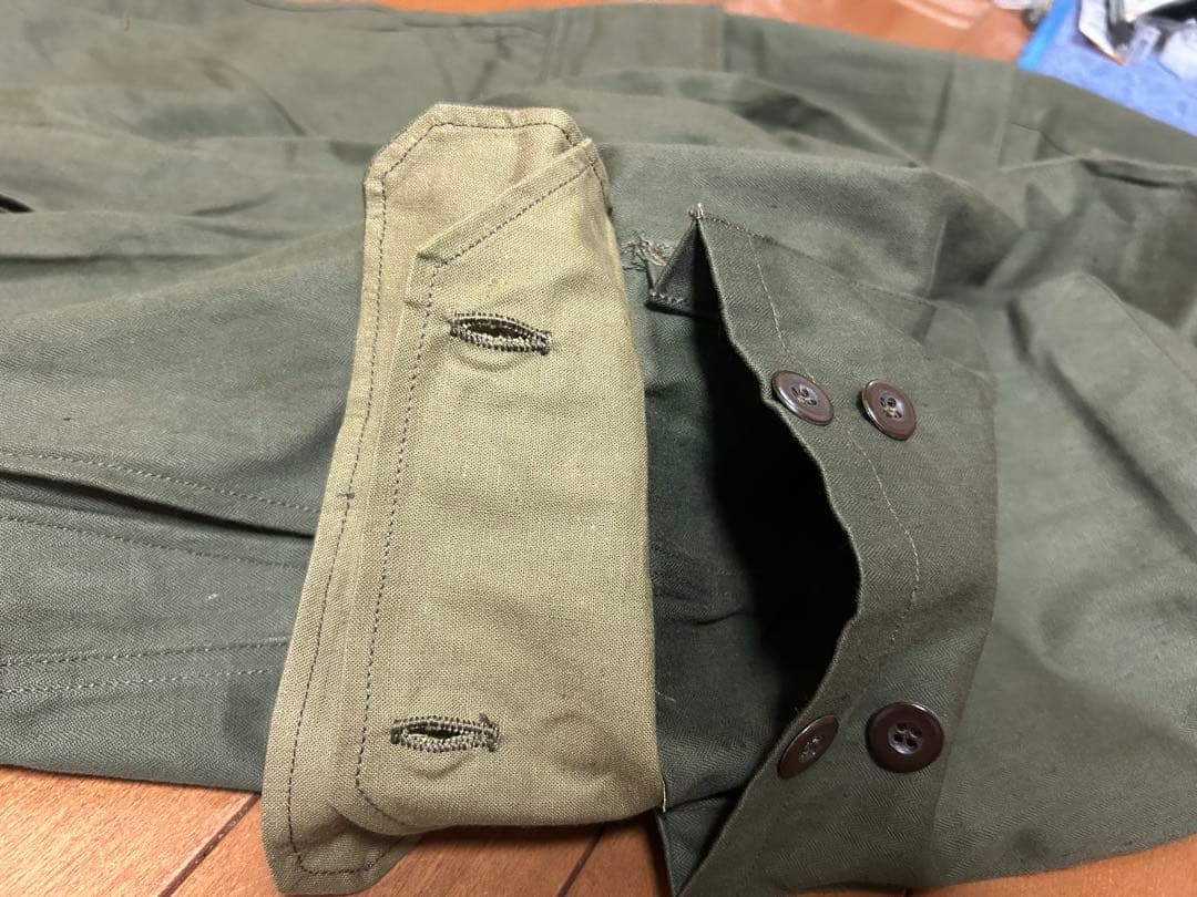 フレンチアーミーヘリンボーン　M-47後期　軍パン　ミリタリーフランス軍サバゲー