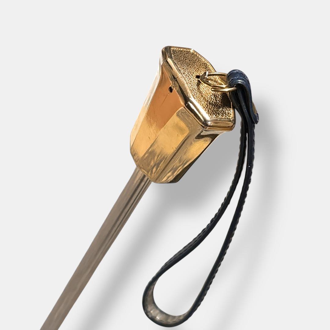 未使用品 ディオール 折りたたみ傘 トロッター オブリーク コンパクト ネイビー