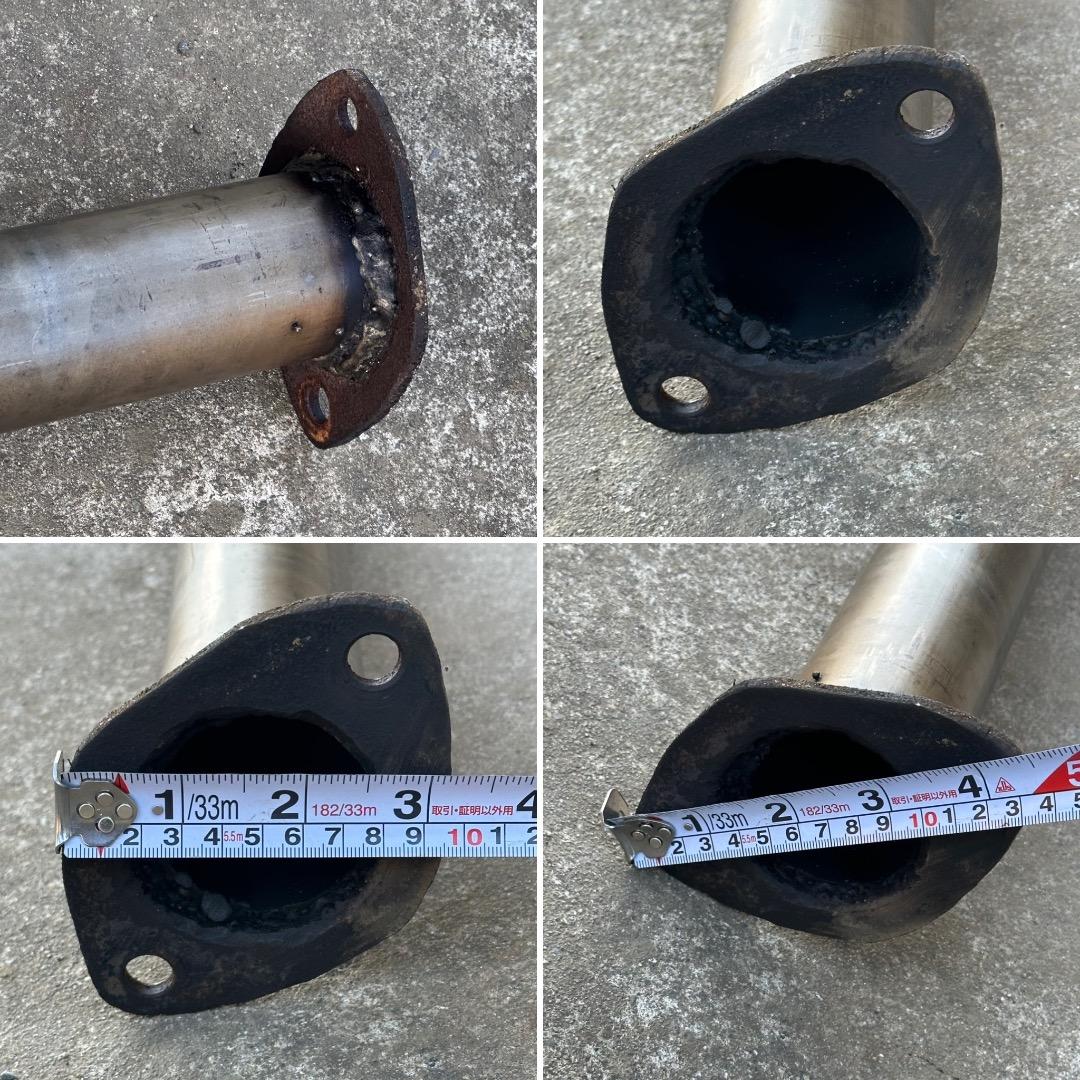 トヨタ クラウン JZS171 17系 ステンレスマフラーワンピース