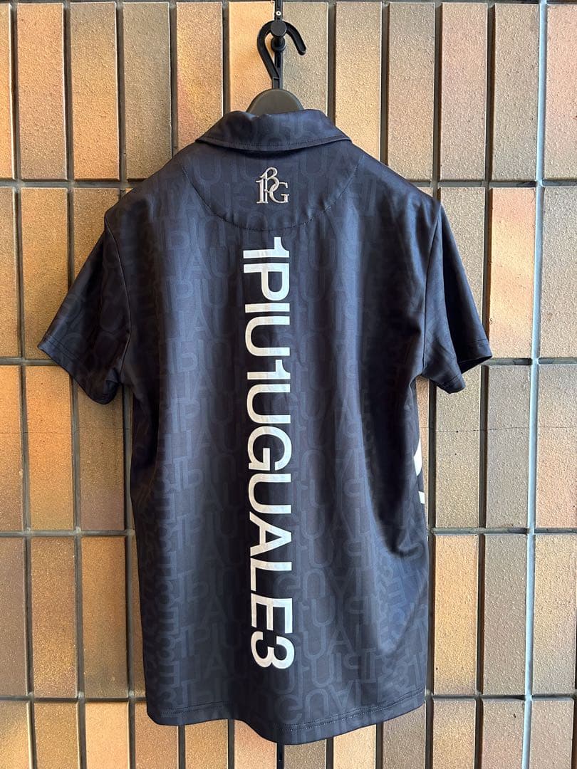 ウノピゥ 1PIU1UGUARE3 黒 ポロ Mサイズ 新品未使用タグ付き