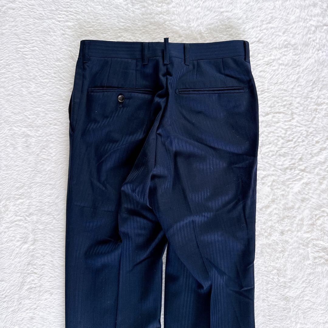 【PERSON'S FOR MEN】3ピース スーツ ネイビー YA4サイズ