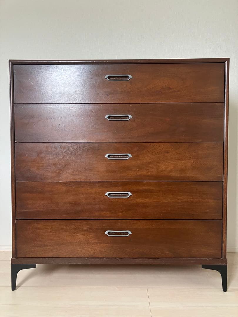 【値下げ】 USビンテージ チェスト ミリタリー5段　ヴィンテージ　米軍アメリカ