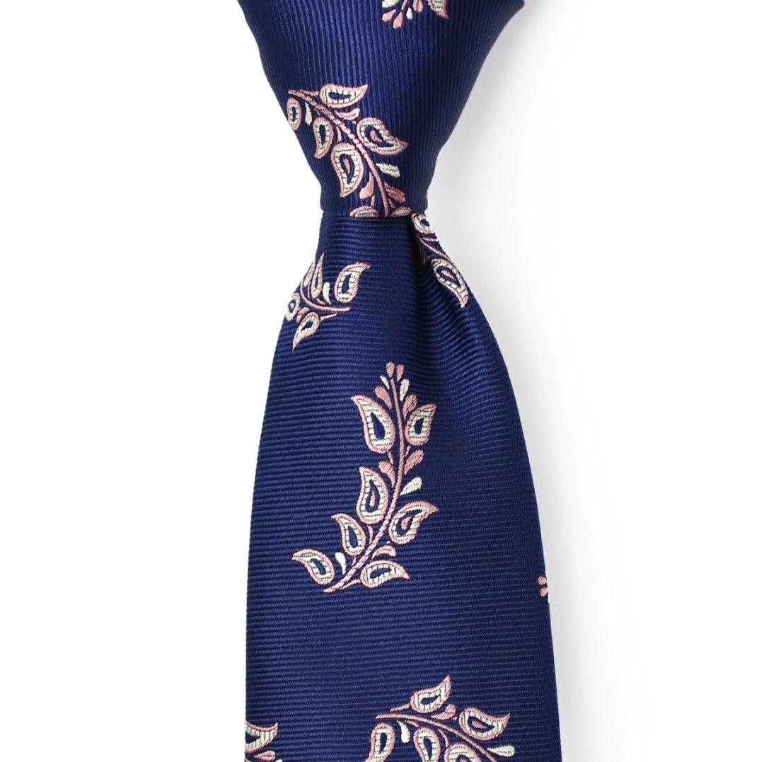 新品未使用 アットヴァンヌッチ　ネイビー 　ボタニカル