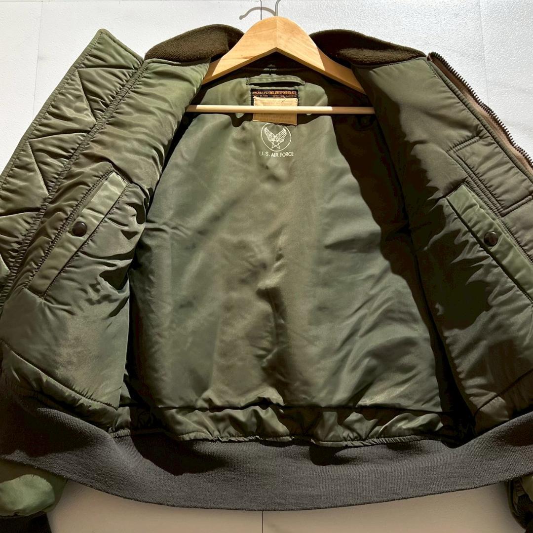 希少　初期　バズリクソンズ　B-15D　MOD　フライトジャケット　オリーブ　緑