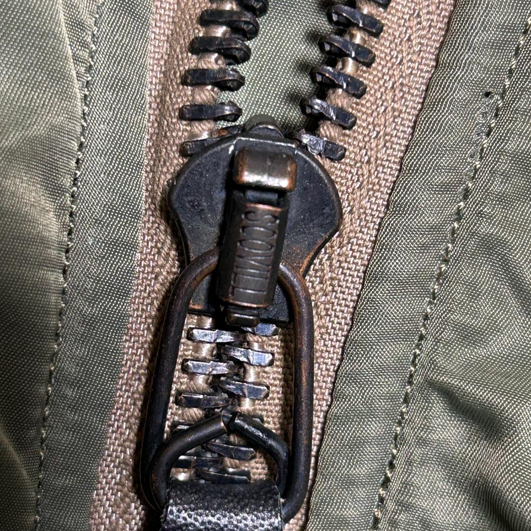 希少　初期　バズリクソンズ　B-15D　MOD　フライトジャケット　オリーブ　緑