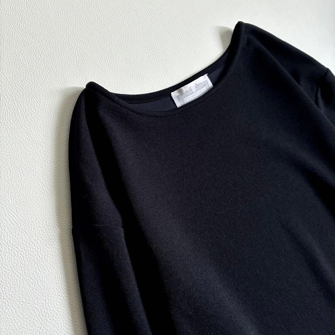 ◆美品◆ビアズリー◆2.5万◆ドライタッチティアードチュニック◆黒ブラック◆F
