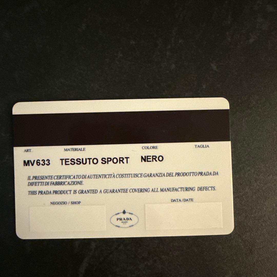 プラダ MV633 アクセサリーポーチ ミニバッグ ポーチ ブラック