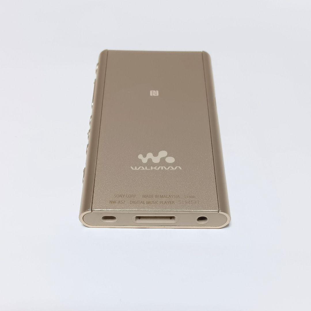 46時間連続再生確認 SONY NW-A57 64GB ウォークマン ゴールド