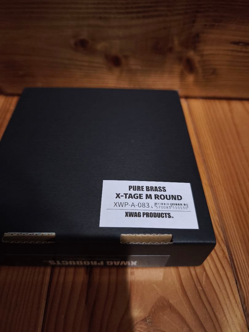 XWAG PRODUCTS X-TAGE PURE BRASS【ROUND M】