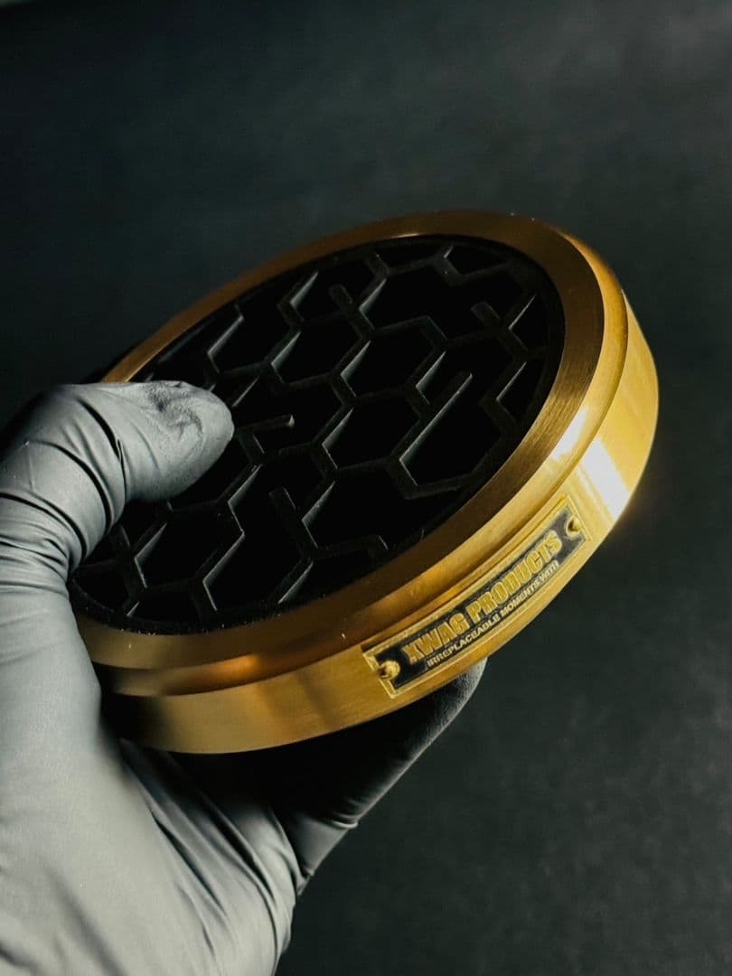 XWAG PRODUCTS X-TAGE PURE BRASS【ROUND M】